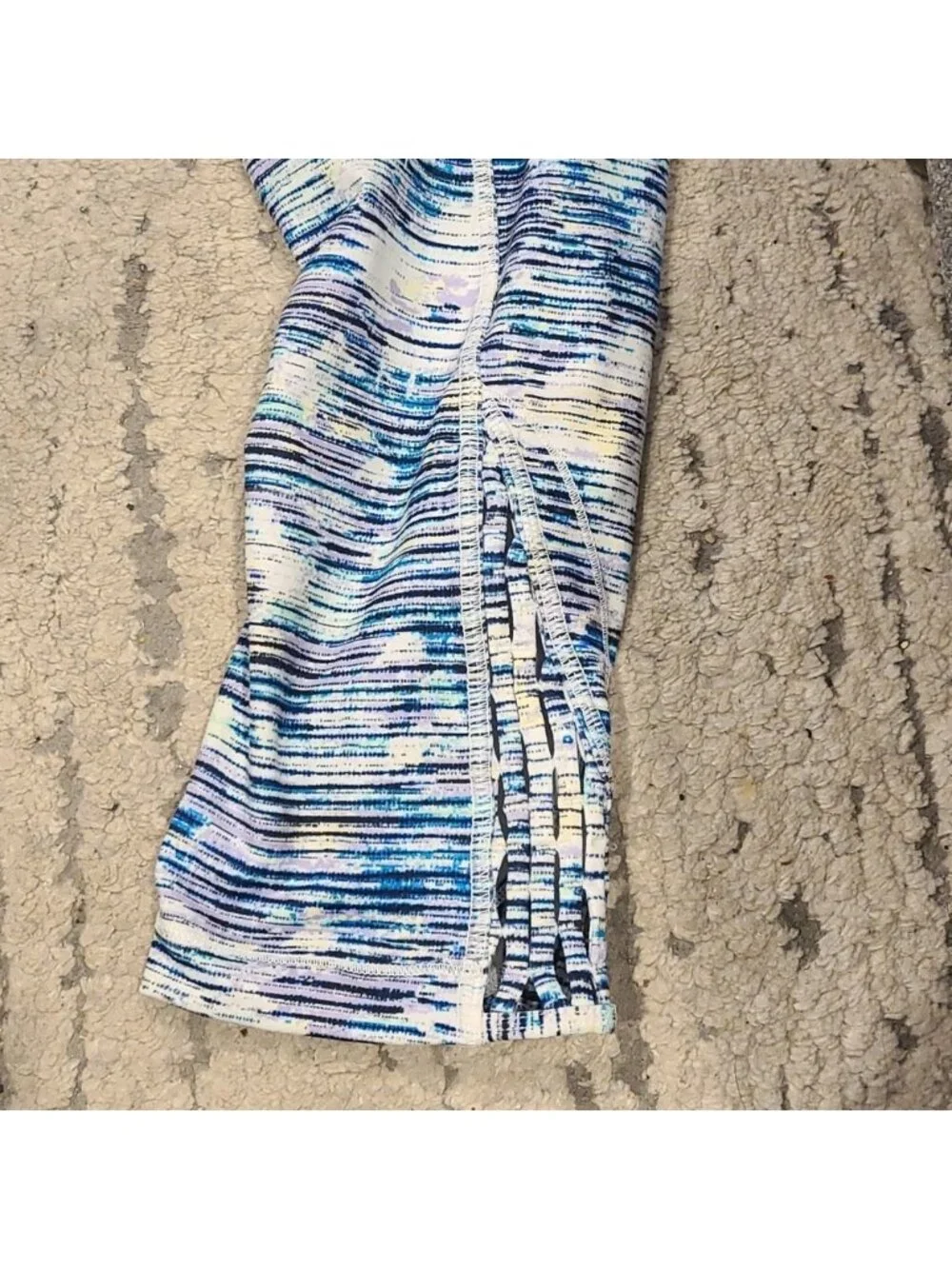 Lululemon True Self Crop II Blurry Belle Multi
